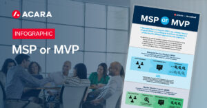 ACR MSP or MVP infographic feature