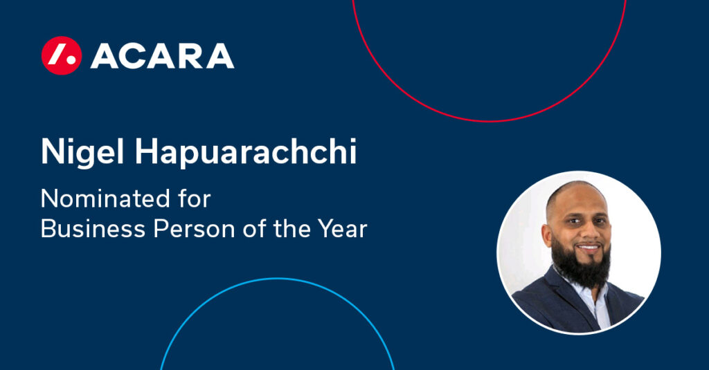 Nigel Hapuarachchi Nominated for Business Person of the Year by Mississauga Board of Trade