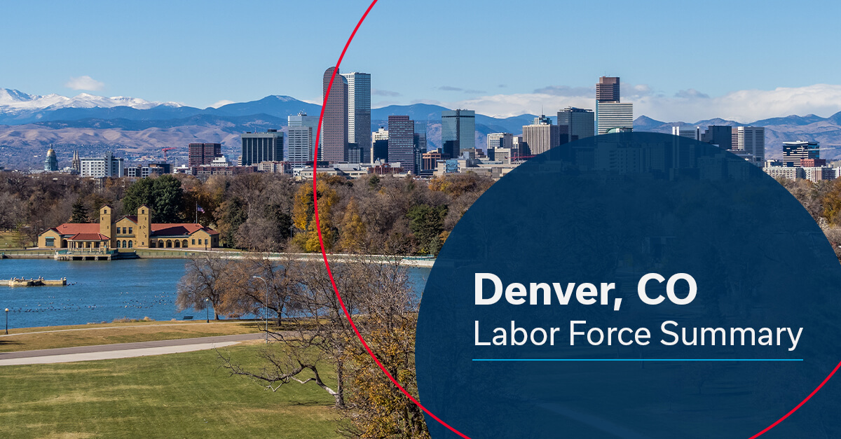 Denver Job Market & Labor Force Summary | Statistics & Data On The ...